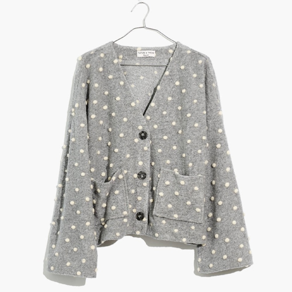 NWT Madewell Bobble Cardigan - Small